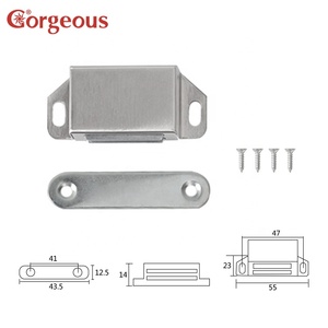 Loquet magnétique de <span class=keywords><strong>porte</strong></span> d'armoire Aimants de <span class=keywords><strong>porte</strong></span> d'armoire en acier inoxydable pour les fermetures de <span class=keywords><strong>placard</strong></span> Loquet de <span class=keywords><strong>porte</strong></span> d'armoire - Product Image 3