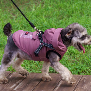 Cappotto Impermeabile Invernale per <span class=keywords><strong>Cani</strong></span> all'Ingrosso Personalizzato, Giacca Antivento con Pettorina e Guinzaglio da Trazione a Basso Costo - Product Image 4