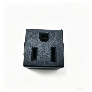 Material de <span class=keywords><strong>Contacto</strong></span> de Cobre S1, Carcasa de Latón de 3 Pines, Forma Plana, Tomacorriente de Entrada de Corriente Alterna, 15A 125V CA, Residencial/Comercial - Product Image 1
