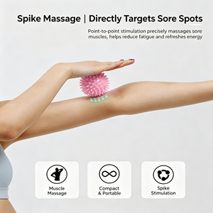 Pelota de Yoga con Púas para Masaje, Material PP, Uso Universal - Product Image 3