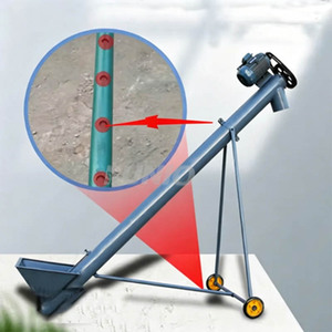 Machine élévateur à <span class=keywords><strong>vis</strong></span> à faible vitesse, flexible, à godets en acier, avec <span class=keywords><strong>vis</strong></span> <span class=keywords><strong>sans</strong></span> <span class=keywords><strong>fin</strong></span>, pour le transport vertical de céréales, de poudre et d'aliments - Product Image 2