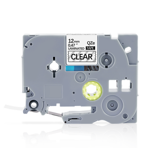 Vente <span class=keywords><strong>en</strong></span> <span class=keywords><strong>gros</strong></span> de ruban d'étiquettes laminées 12mm x 8m compatible avec les TZe-131 <span class=keywords><strong>Brother</strong></span> <span class=keywords><strong>P</strong></span>-<span class=keywords><strong>touch</strong></span> TZ-131 TZ131 noir sur cartouche d'étiquettes transparentes - Product Image 2