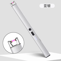 Briquet électronique USB rechargeable Offre Spéciale avec allumage par impulsion de charge d'arc nouvelle torche de conception pour des cadeaux de bougie d'échantillon gratuit