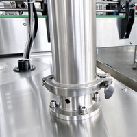 Machine de remplissage et de bouchage automatique de liquides, remplisseuse-boucheuse linéaire pour eau, jus, boissons, cosmétiques, SUS 304 personnalisable