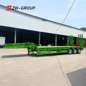 รถกึ่งพ่วงสำหรับซาอุดิอาระเบียรถกึ่งพ่วงต่ำ18ม. 3เพลากว้าง3.2ม. - Product Image 4