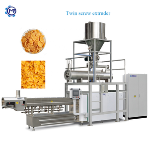 Máquina Extrusora de Doble Tornillo de Acero Inoxidable Automática de Alta Productividad para la Elaboración de Cereales de Desayuno y Hojuelas de Maíz, Capacidad de 300 kg/h - Product Image 3