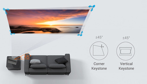 Projecteur de cinéma maison Byintek R17 Pro de qualité, <span class=keywords><strong>750</strong></span> lumens ANSI, projecteur mini portable 3D, projecteur numérique vidéo <span class=keywords><strong>4K</strong></span> pour la revente - Product Image 6