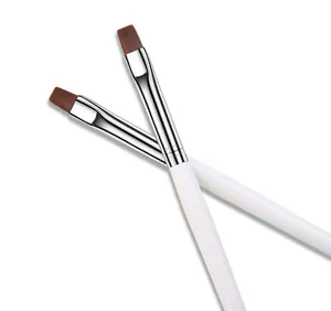 ปากกาแท่งฉายแสงสีขาวสำหรับทำเล็บมือ,ปากกาแท่งแบนสไตล์ญี่ปุ่นปากกาบำบัดด้วยแสงแปรงสำหรับการทำเล็บมือ