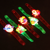 Bracelet lumineux LED créatif, montre flash, cadeau pour enfant, bracelets LED lumineux, bracelets animaux de dessin animé lumineux