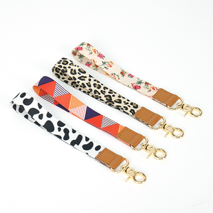 Hot Sale Wholesale High Quality <b>Polyester</b> Wrist Mobile Phone Custom logo <b>Lanyard</b> with logo - Product Image 2