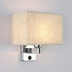 Lámpara de pared de cabecera de hotel Lámpara de pared con soporte de cabecera de lectura LED con iluminación de haz ajustable para el hogar - Product Image 5