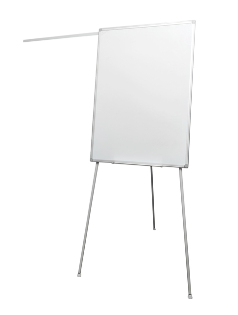 Height Adjustable Magnetic Metal Dry Erase Flipchart Easel with Aluminum Frame and Stand