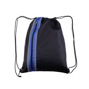 Custom <b>Drawstring</b> <b>Backpack</b> Sports Bag for Gym Reflective Custom <b>Drawstring</b> <b>Backpack</b> with logo Advertising Gifts - Product Image 4