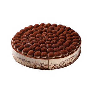 Brownie glacé carré saveur fromage, chocolat, noix et thé, 8 pouces, 850g, gâteau crémeux faible en gras en boîte pour supermarché et <span class=keywords><strong>café</strong></span> - Product Image 2