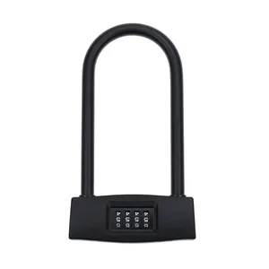 YH9223 Anti-theft Combination U-shaped Motorcycle Lock Electric Bike Lock Bicycle Lock Adr