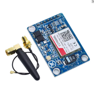 Módulo inalámbrico GSM GPRS SIMCOM SIM800L EVB 6V con ranura para tarjeta SIM, cuatrib banda, con cable de antena y tapa, no es nuevo