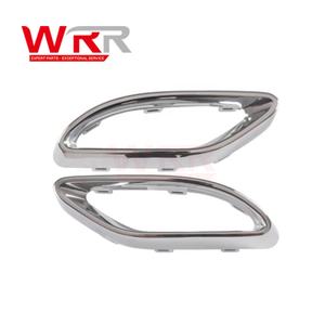 WRR 2058852221 2058852321 Embellecedor de tubo de escape trasero izquierdo/derecho para <span class=keywords><strong>Mercedes</strong></span>-Benz W177 W238 W205 W253 W247 <span class=keywords><strong>A180</strong></span> A200 A220 A250 E220 - Product Image 2