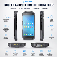 Lecteur de codes-barres portable robuste Android 5,99 pouces avec scanner 1D 2D QR, collecteur de données et système d'exploitation Android 10/11 – En stock