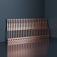 Fabricant de tôlerie professionnel, toutes formes acceptables, vente chaude, avec placage zinc-chrome et services OEM/ODM