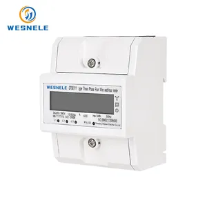 Weisen Factory direct sale Three Phase Four Wire Electronic Energy Meter