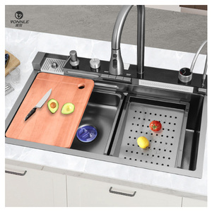 Évier de cuisine numérique multifonctionnel très vendu Évier de cuisine multifonctionnel Évier de cuisine de luxe - Product Image 3