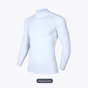 <span class=keywords><strong>Ski</strong></span>, randonnée, alpinisme, entraînement physique, instructeur, vêtements <span class=keywords><strong>de</strong></span> sport pour hommes, manches longues, col haut, tricot uni, anti-boulochage, respirant - Product Image 6