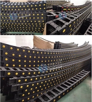 Hochfeste Nylon-Kabelschleppkette Energiekette Tankkette für CNC-Maschinen Kabelmanagement Drahtträger