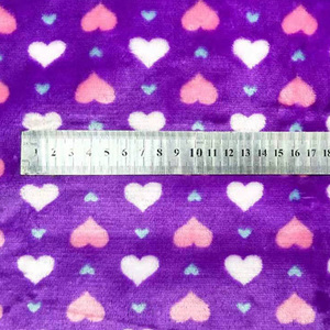 Bán Hot <span class=keywords><strong>100</strong></span> <span class=keywords><strong>Polyester</strong></span> In Vải Flannel Fleece Vải Cho Đồ Ngủ - Product Image 2
