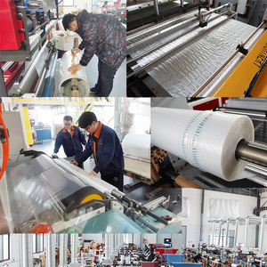 750ml Có thể tái chế mạnh mẽ cột không khí Túi Gói bảo vệ Inflatable bọc gói Túi bong bóng rượu vang đỏ làm bằng PE và PA - Product Image 2