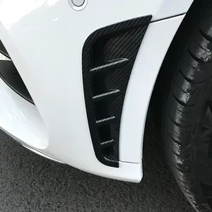 Pour Mercedes Benz Classe C W205 C180L C260L C205L S205 2019 et modèles suivants : Spoiler de pare-chocs avant, garniture, cache, autocollant, tuning - Product Image 2
