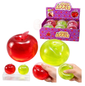 Creative Handmade Apple Soft TPR Ball Squeezing <b>Toy</b> <b>Male</b> Female Stress Reliever - Product Image 1