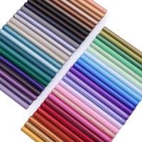 Bâtons de cire à cacheter en cire d'abeille de 7 mm, 125 couleurs, pour sceau de cire, cartes de mariage, décoration d'enveloppes