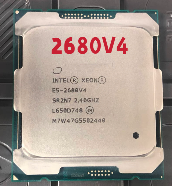 Hot Selling Server Xeon E5-2680v4 E5 2680 V4 2.4GHz 14-Core 28-Thread 35M 120W LGA 2011-3 CPU Processor