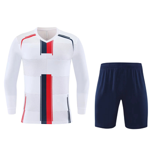 Completo <span class=keywords><strong>da</strong></span> <span class=keywords><strong>Calcio</strong></span> Rosa 2025 <span class=keywords><strong>da</strong></span> Uomo a Manica Lunga <span class=keywords><strong>con</strong></span> <span class=keywords><strong>Pantaloncini</strong></span> Set Divisa Sportiva Uniforme <span class=keywords><strong>da</strong></span> <span class=keywords><strong>Calcio</strong></span> Senza <span class=keywords><strong>Tasche</strong></span> - Product Image 5