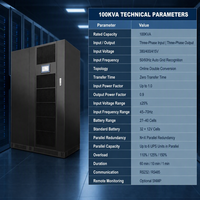 WINLIKES-G33 Alimentation sans interruption (ASI) triphasée 100KVA 80KW pour centre de données