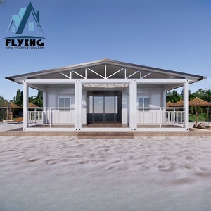 Casa Container Espandibile Prefabbricata Portatile da 40 Piedi <span class=keywords><strong>a</strong></span> Basso Prezzo del Produttore, Villa con 2-3 Camere da Letto, Patio e Terrazza in Pannelli Sandwich - Product Image 3