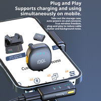 Micro sans fil pour contenu numérique, micro cravate invisible 2,4 GHz, mini microphone 48 kHz, réduction de bruit, autonomie 36h, équipement AI Creator