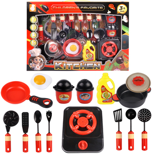 Gioco quotidiano di simulazione cibo cucina giocattoli di cucina bambino fingono pentole pentole pentole giocattoli per ragazze ragazzi - Product Image 1