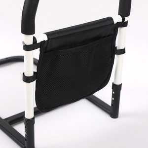 Barra de Apoyo para Cama con Rieles Antideslizantes para Adultos Mayores, Bastón de Seguridad para Prevenir Caídas con Bolsillo de Almacenamiento para Personas Mayores - Product Image 2
