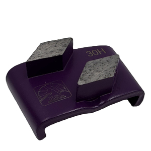 12mm Độ dày 2 đoạn Grit 30 Cứng Trái phiếu kim cương Mài tấm cho EZ HTC Máy bê tông kim loại Pad mài mòn Mài công cụ - Product Image 2