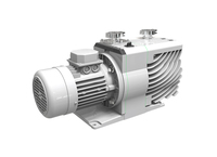 Bomba de Vacío de Paletas Rotativas de Dos Etapas Serie TRP-12 de BWVAC, 0.37/0.55 KW, Tanque de Aceite de 1.1L para Semiconductores, Fotovoltaica y Medicina