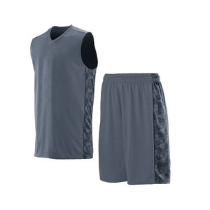 Uniformes de basket-ball unisexe en polyester à séchage rapide best-seller vêtements de sport grande taille respirants avec sublimation et logo personnalisé imprimés - Product Image 1