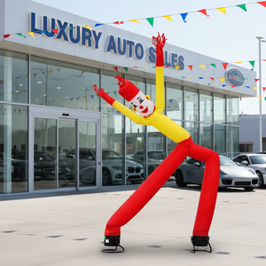 Tubo Inflable Hombre Sky <span class=keywords><strong>Dancer</strong></span> con Soplador Dancing Walker Viento Volando con Patas Dobles - Product Image 2