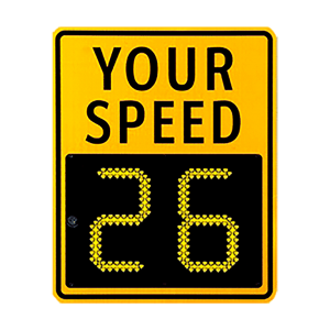 Panneau de signalisation de vitesse LED solaire / Panneau radar de vitesse LED pour route - Product Image 4