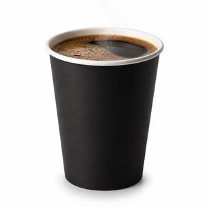Individuell Bedruckte Einweg-Kaffeebecher aus Papier in Verschiedenen Größen Einwandige Weiße Pappbecher für Heiße Getränke Tee Erfrischungsgetränke - Product Image 3