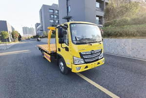 Camion de dépannage à plateau plat FOTON Aumark 4x2, 3-4 tonnes, camion de remorquage à déplacement latéral, véhicule de secours routier pour la remorquage des véhicules en panne, à vendre - Product Image 2