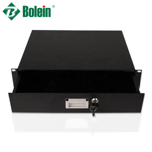 Bolein <span class=keywords><strong>2U</strong></span> máy chủ Giá ngăn kéo 19-inch mạng phụ kiện tủ an toàn lưu trữ hộp trượt cantilever kệ - Product Image 4