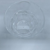 200ml Gelas Plastik Oktagon Klasik yang Dapat Ditumpuk - Ramah Lingkungan untuk Restoran, Bar, Kafe, Hotel & Perlengkapan Katering