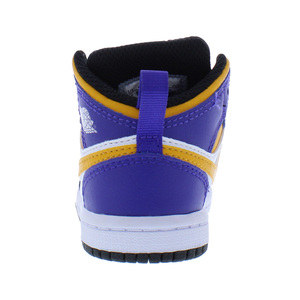 Nike Jordan รองเท้าผ้าใบลำลองขนาดกลาง1คู่สำหรับทารก/เด็กวัยหัดเดินสีทึบ/แท็กซี่/ขาว/ดำ-100% ของแท้ - Product Image 4