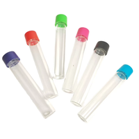 Offre Spéciale – Tubes en Verre Borosilicate à Bouchon à Vis Anti-Enfant de 98 mm, 116 mm, 120 mm pour Savon Liquide et Tampons (Pré-Emballage)